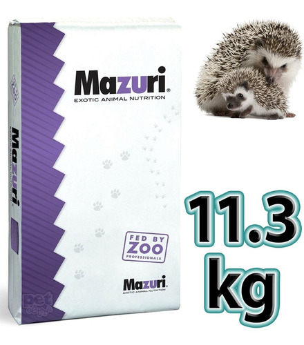 Imagen 1 de 9 de Alimento Mazuri Para Erizos 100% Original (11.3 Kg)