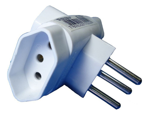 Adaptador De Tomada Universal Triplo 3 Pinos 2p+t Dni 7022 110v/220v