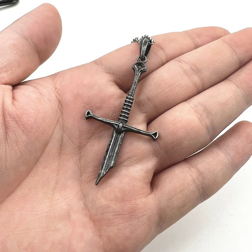 T El Señor De Los Anillos - Collar Aragorn Narsil Espada