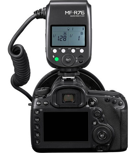Anillo de flash Flash Macro Godox MF-R76 para Canon Nikon Universal