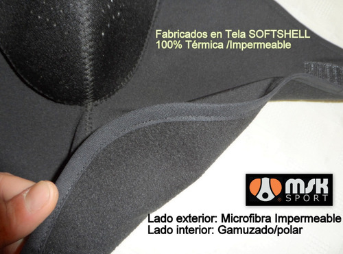 Máscara Térmica Impermeable Neoprene + Softshell Int.gamuza