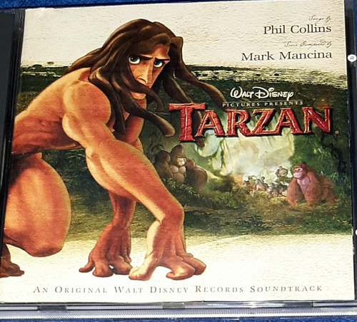 Phil Collins Tarzan Cd Walt Disney Mark Mancina Excelente! 