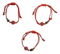 Comprar Pulsera Para Bebé Con Ojo Turco Y Dije De Elefante De Acero