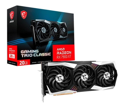Placa De Video Radeon Msi Rx 7900 Xt Gaming Trio Classic 20g