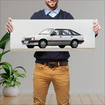 Comprar Cuadro 30x80cm Auto 1984 Opel Ascona Gt 5 Door 9 149
