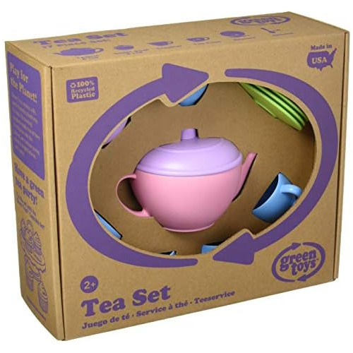 Juego De Té, Rosa Cb - Juego De Simulación De 17 Piez...