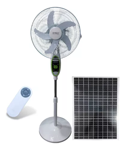 Set de Ventilador con Panel Solar – Ecoled Colombia