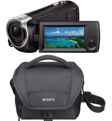 Imagem 1 de 5 de Câmera De Vídeo Sony Handycam Hdr-cx405 Full Hd Com Bolsa