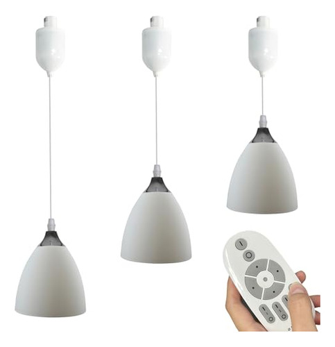 Colgantes Fsliving De Cristal Blanco Con Forma De Campana, T