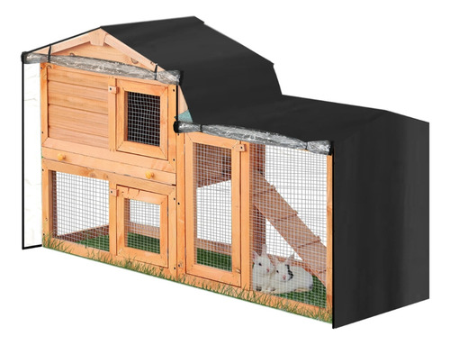 (b) Fundas Para Conejeras De Conejo Con Forma De Caja Para P