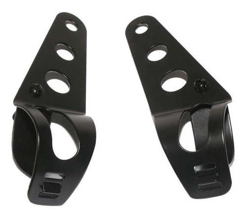 Soporte Faro Custom Cafe Racer Bobber P/barral De 34 A 46mm