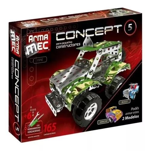 Juego Construcción Metálica Arenero 143 Pzas Tipo Mecano F1