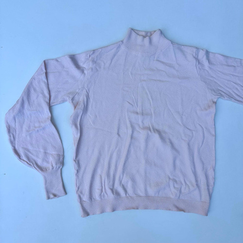 Polera Melocotón De Hilo Rosa