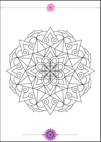 Diseños Mandalas Para Colorear Imprimir Mindfulness