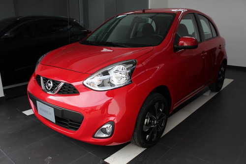 Nissan March Connect Motor 1.6 Modelo 2021 Rojo 5 Puertas