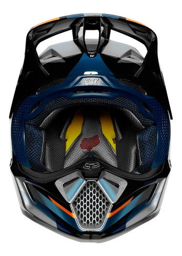 Imagen 3 de 6 de Casco Motocross Fox V3 Motif Mx #21767-141