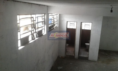 Galpão Para Alugar, 350 M² Por R$ 3.800/mês - Jardim Alvorada - Guarulhos/sp - Ai11986