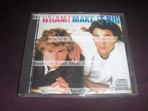 Wham Make It Big Cd Import Cbs 1994 George Michael