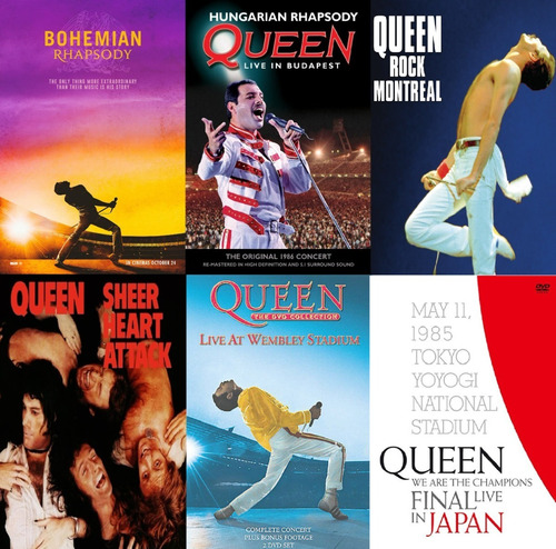 Queen Recitales Y Serie De Pelicula Bohemian Rhapsody