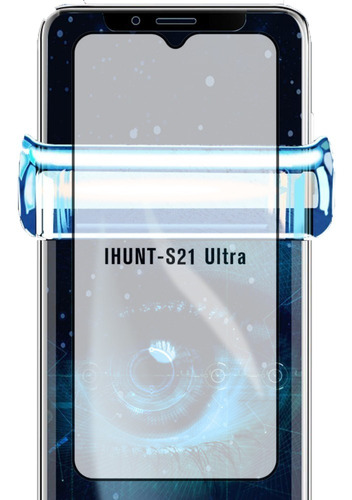 Kit De 2 Micas Hidrogel Premium Para Ihunt S21 Ultra 4g 2021