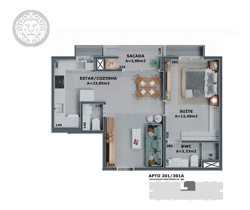 Imagem 15 de 15 de Apartamento - Cachoeira Do Bom Jesus - Ref: 2031 - V-2068
