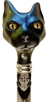 Comprar Bengala, Exu Gato Preto, Quimbanda, Umbanda, Ocultismo, Axé