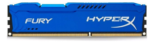 Memoria RAM Fury DDR3 gamer color azul  8GB 1 HyperX HX316C10F/8