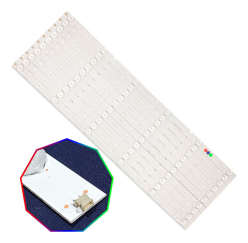 Kit Leds Para 48k20d / 48k20dw (10t 6l) - Aluminio, Nuevo