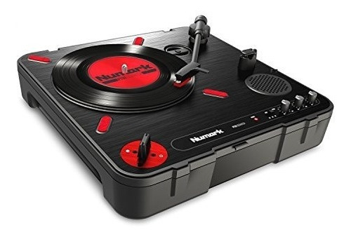 Numark Pt01 Scratch | Portable Turntable With Built In Dj S