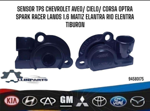 Sensor Tps Chevrolet Aveo Cielo Corsa Optra Spark Racer 