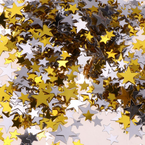Confeti De Mesa De Estrellas 4 Piezas