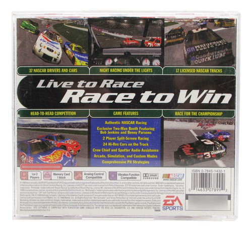 Nascar 99 - Ps1 Racing - Ea Sports Stormfront Studios