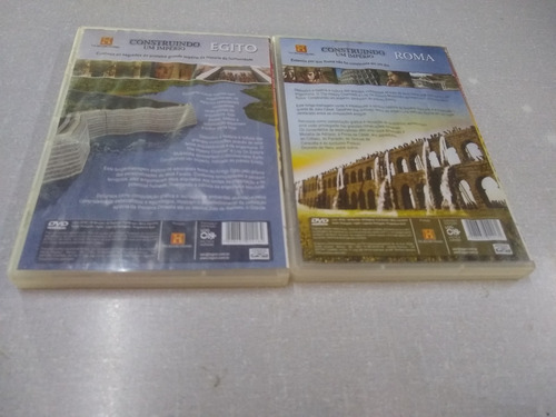 Construindo Um Imperio Roma E Egito 02 Dvds Original (Usado)
