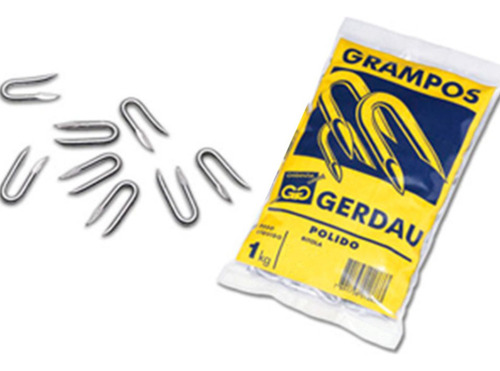 Prego Grampo Para Cerca 1 X 9 Polido 1kg Gerdau