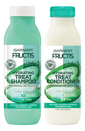 Garnier Fructis Hydrating Treat Shampoo And Conditioner, 98.