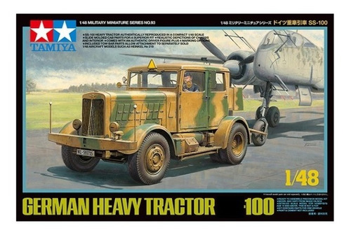 German Heavy Tractor Ss-100  1:48 Tamiya 32593 Milouhobbies