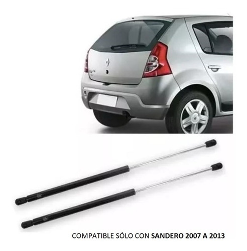 Kit 2 Amortiguadores Porton Baul Trasero Renault Sandero