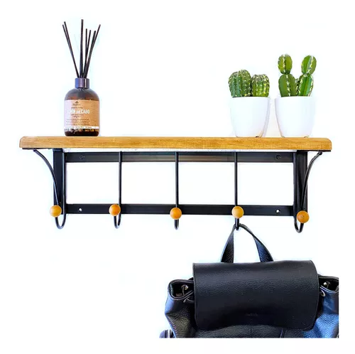 Toallero Estante Perchero Nordico Paraiso Moderno Baños - $ 17.920