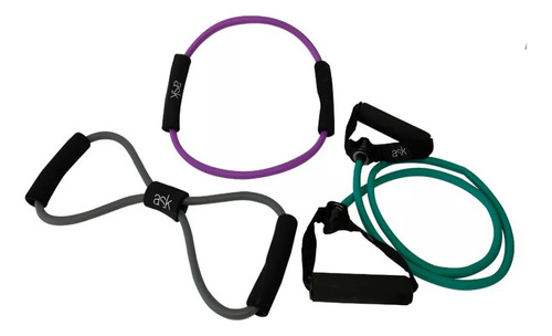 Set Para Entrenamiento, Ligas De Resistencia 