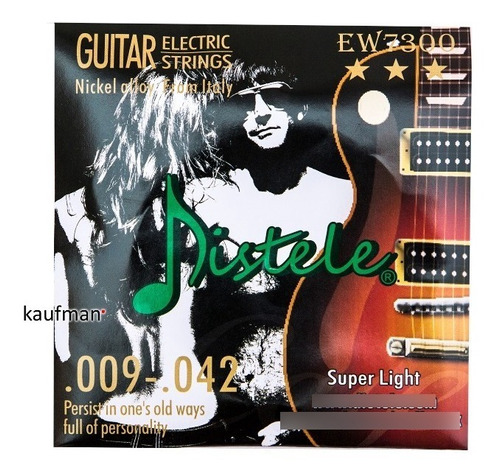 Juego De Cuerdas Guitarra Eléctrica 09-42 Super Light