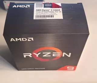 Procesador Amd Ryzen 9 5900x De 12 Núcleos 24 Hilos - Usado