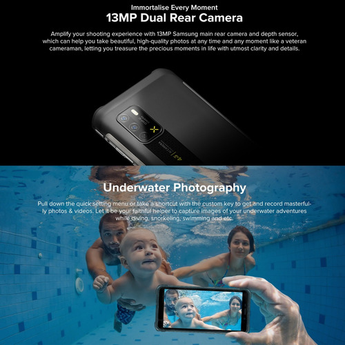 Celular Armor X10 | Resiste Caidas, Agua Y Temperatura | 4g