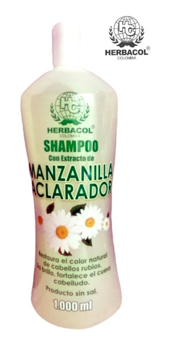 Shampoo Manzanilla Aclarador Herbacol - L a $37