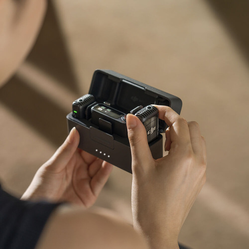 Micrófono Dual Inalámbrico Dji Mic 2 Con Case De Carga