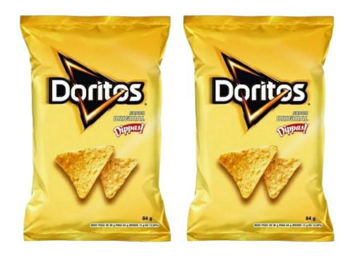 Doritos Dippas Kit Com 2 Unidades De 84g