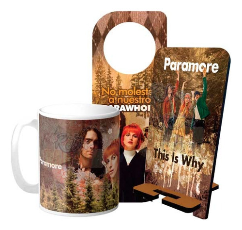 Combo Regalo Paramore - This Is Why / Mug / Taza / Pocillo