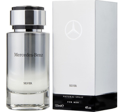 Imagen 1 de 1 de Mercedes Benz Silver 120ml Caballero Original