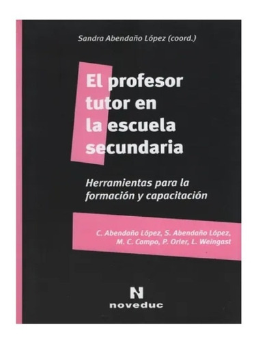 El Profesor Tutor En La Escuela Secundaria Nuevo