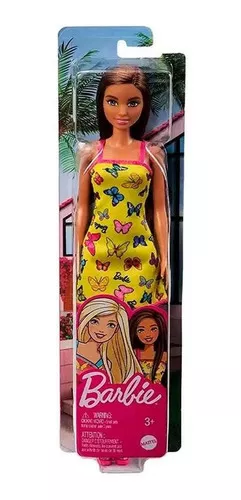 Boneca Barbie Fashion Vestido Borboleta Mattel - Detalhes Magazine