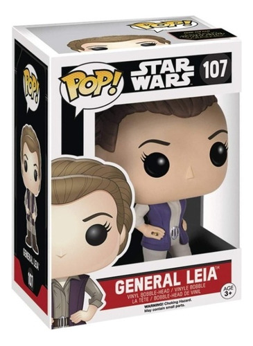 Funko Pop! General Leia 107 Star Wars The Force Awakens